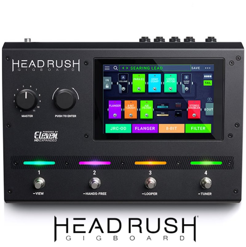 [공식대리점/매장실재고보유/특별세일] Headrush Gigboard Pedalboard Multi-Effect System 헤드러쉬 긱보드 페달보드 멀티이펙터