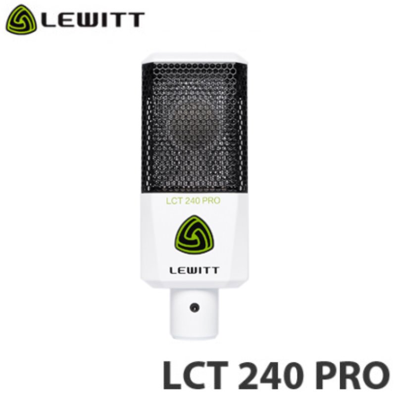 LEWITT LCT240 Pro Value Pack White 콘덴서 마이크 (쇽마운트포함/단일 지향성)