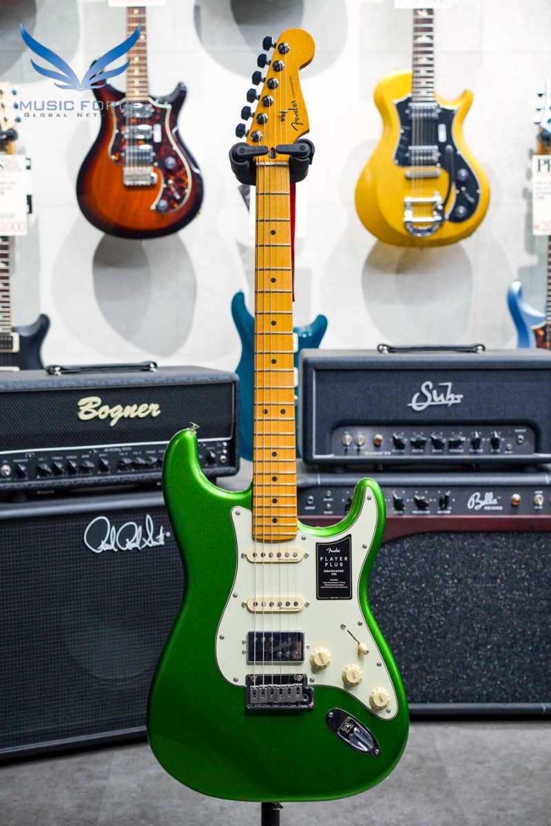 Fender Mexico Player Plus Stratocaster SSH-Cosmic Jade w/Maple Fingerboard (신품) 펜더 멕시코 플레이어 플러스 스트라토캐스터 - MX21125213