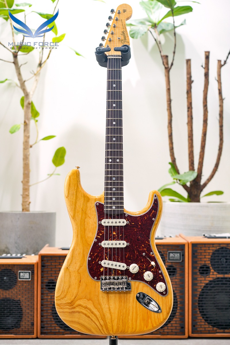 [2024 새봄맞이세일! (~5/31까지)] Fender Custom Shop Limited Edition 1965 Strat NOS-Aged Natural w/AAA Flame Maple Neck (2021년산/신품) - CZ553266