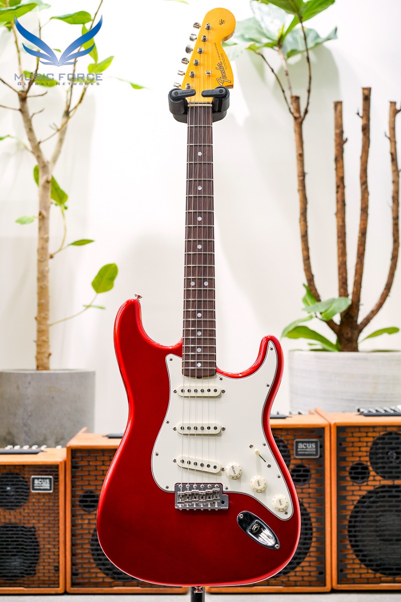 [2024 새봄맞이세일! (~5/31까지)] Fender Custom Shop 1966 Strat Deluxe Closet Classic-Faded/Aged Candy Apple Red (2023년산/신품) - CZ569296