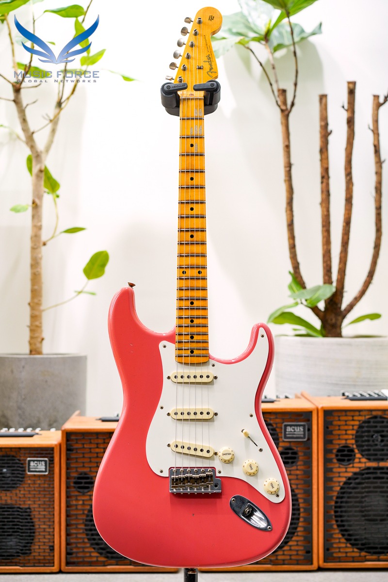 [2024 새봄맞이세일! (~5/31까지)] Fender Custom Shop Limited Edition 1956 Strat Journeyman Relic-Super Faded/Aged Fiesta Red (2023년산/신품) - CZ568377