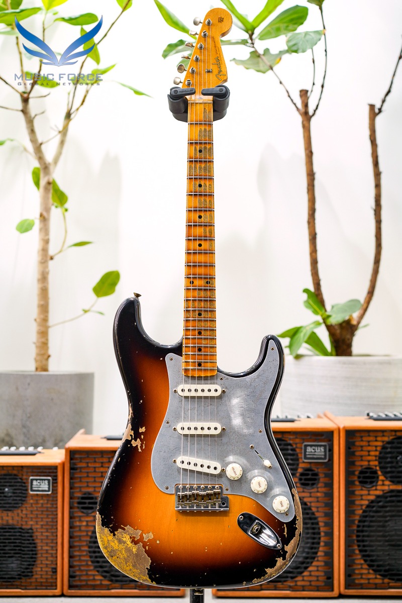 [2024 새봄맞이세일! (~4/30까지)] Fender Custom Shop Limited Edition El Diablo Strat Heavy Relic-Wide Fade 2 Tone Sunburst (2023년산/신품) - CZ571266