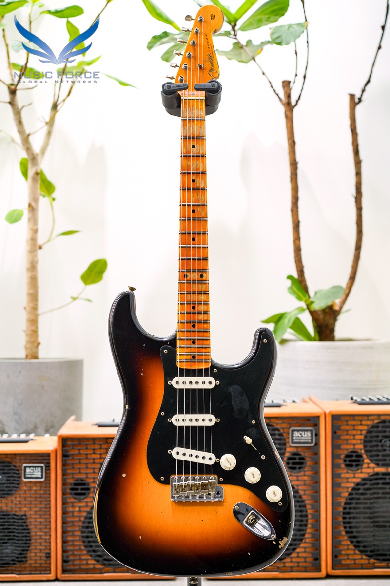 [2024 새봄맞이세일! (~5/31까지)] Fender Custom Shop Ancho Poblano Stratocaster Relic-Wide Fade 2 Tone Sunburst (2023년산/신품) - CZ573054