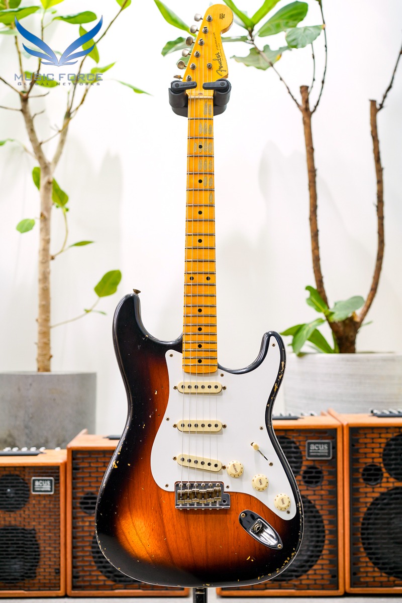 [2024 새봄맞이세일! (~4/30까지)] Fender Custom Shop Limited Edition 1956 Strat Relic-Wide Fade 2 Tone Sunburst (2023년산/신품) - CZ570261