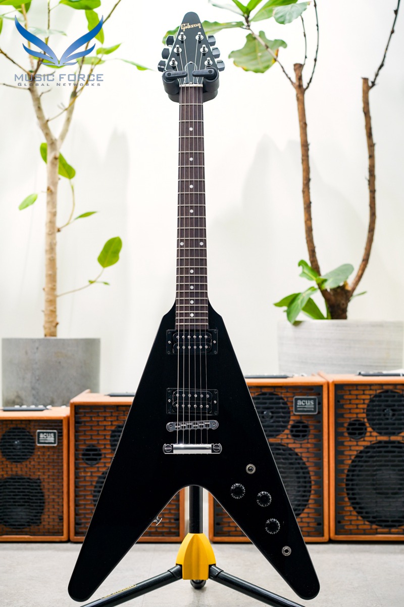 Gibson USA 80s Flying V-Ebony (신품) - 210130390