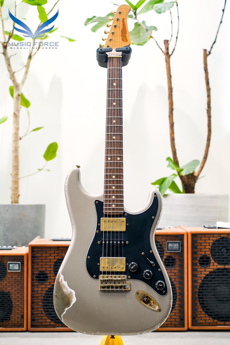 Xotic USA California Classic XSC-4 HSH Heavy Aging-Shoreline Gold w/Master Grade Roasted Flame Maple Neck &amp; Gold HW (2021년산/Made in USA/신품) - 2123