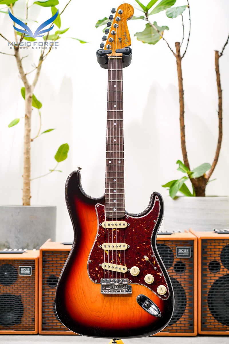 [2024 새봄맞이세일! (~5/31까지)] Fender Custom Shop American Custom Strat NOS-Chocolate 3 Tone Sunburst w/AA Roasted Birdseye Maple Neck (2023년산/신품) - 15531