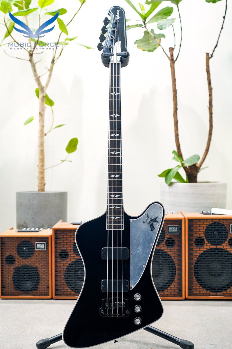 Gibson USA Gene Simmons Signature G2 Thunderbird-Ebony (신품) - 204530079 깁슨 진시몬스 선더버드