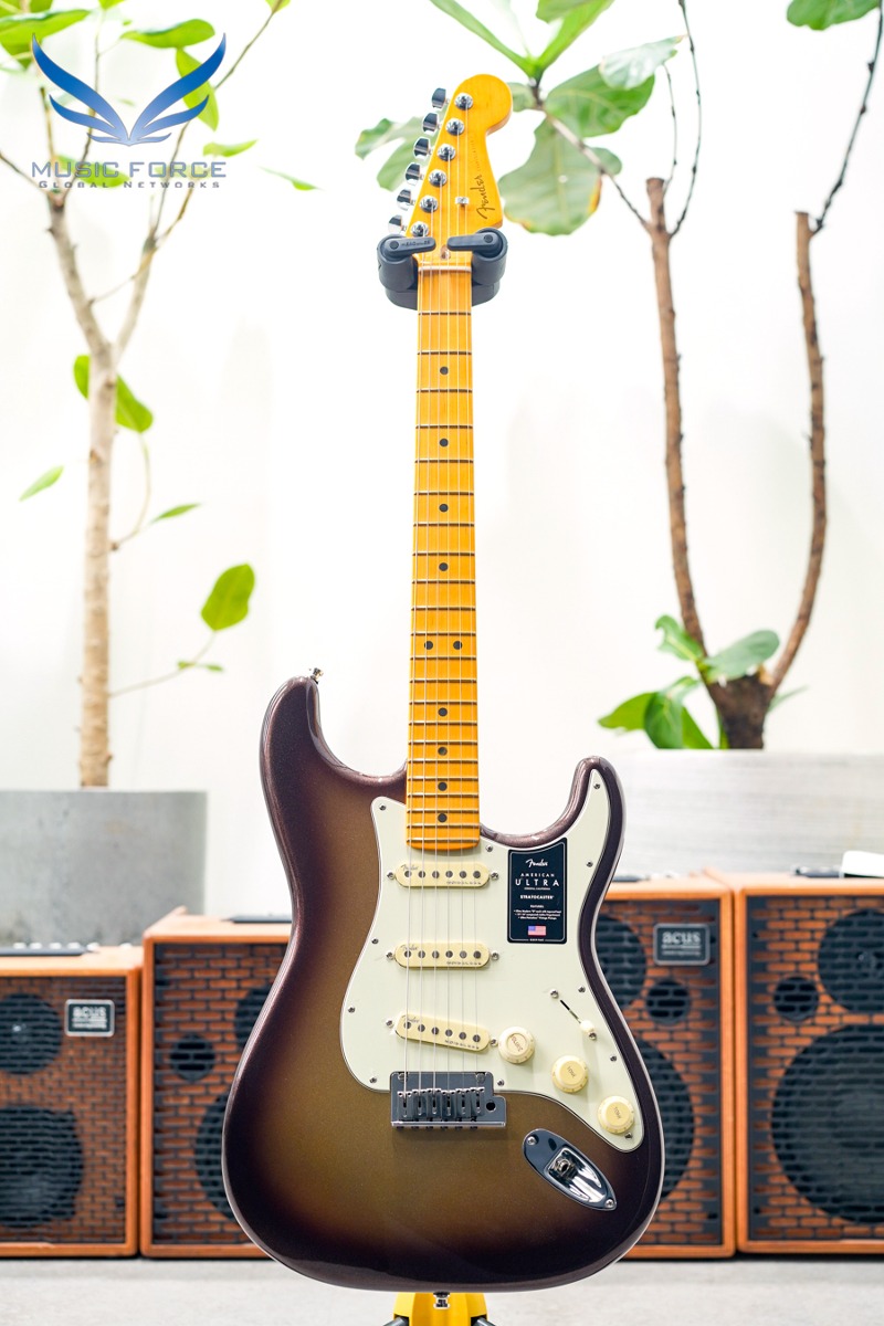 Fender USA American Ultra Stratocaster SSS-Mocha Burst w/Maple FB (신품) 펜더 아메리칸 울트라 스트라토캐스터 - US23057245
