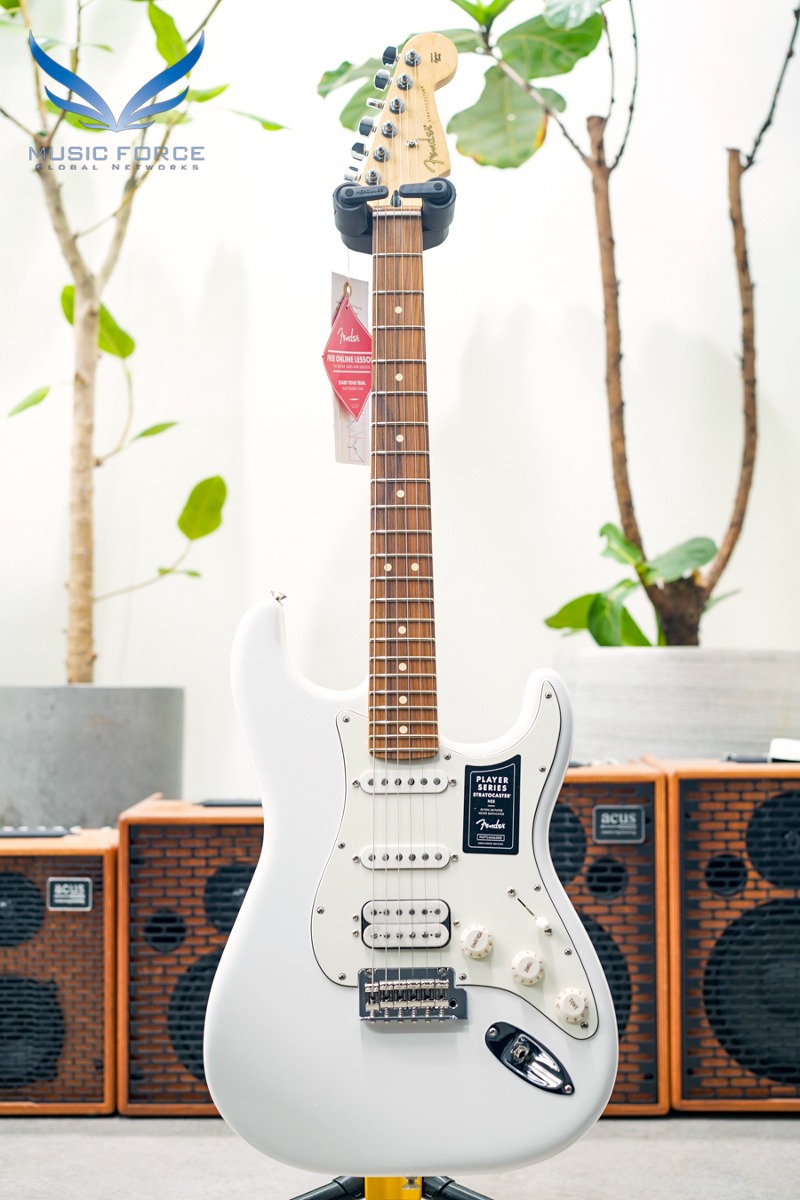Fender Mexico Player Series Stratocaster SSH-Polar White w/Pau Ferro FB (신품) 펜더 멕시코 플레이어 스트라토캐스터 - MX23075399