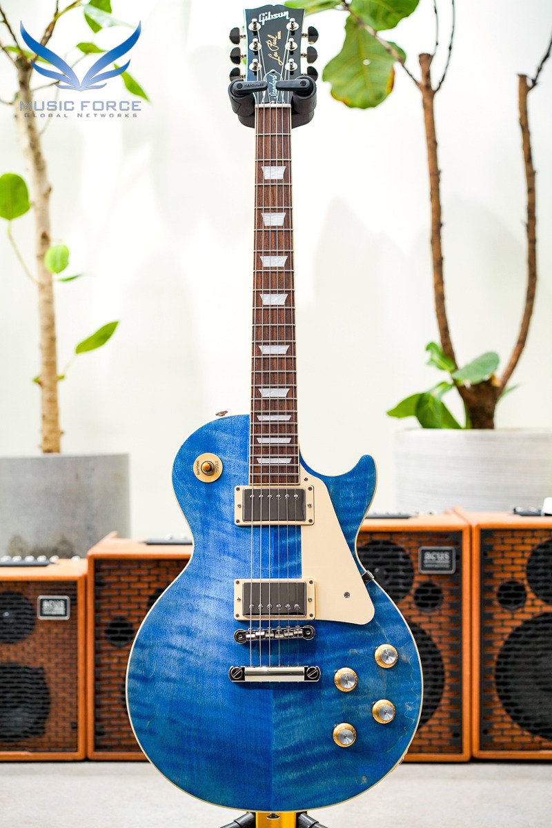 Gibson USA Les Paul Standard &#039;60s Figured Top-Ocean Blue (신품) - 224030359