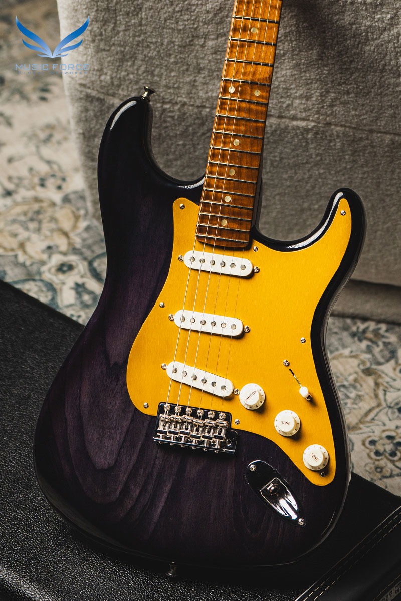 [2024 새봄맞이세일! (~4/30까지)] Fender Custom Shop American Custom Strat NOS-Ebony Transparent w/AA Roasted Birdseye Maple Neck (2023년산/신품) - 15727
