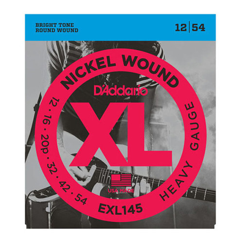 Daddario EXL115 Nickel Wound, Heavy, 12-54