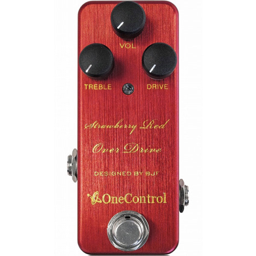 One Control BJF Series Strawberry Red Overdrive