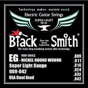 BlackSmith Nickel Round Wound Electric Guitar Strings Super Light 09/42 NW-0942