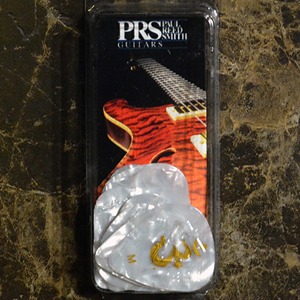 PRS White Pearloid Pick 12 Package