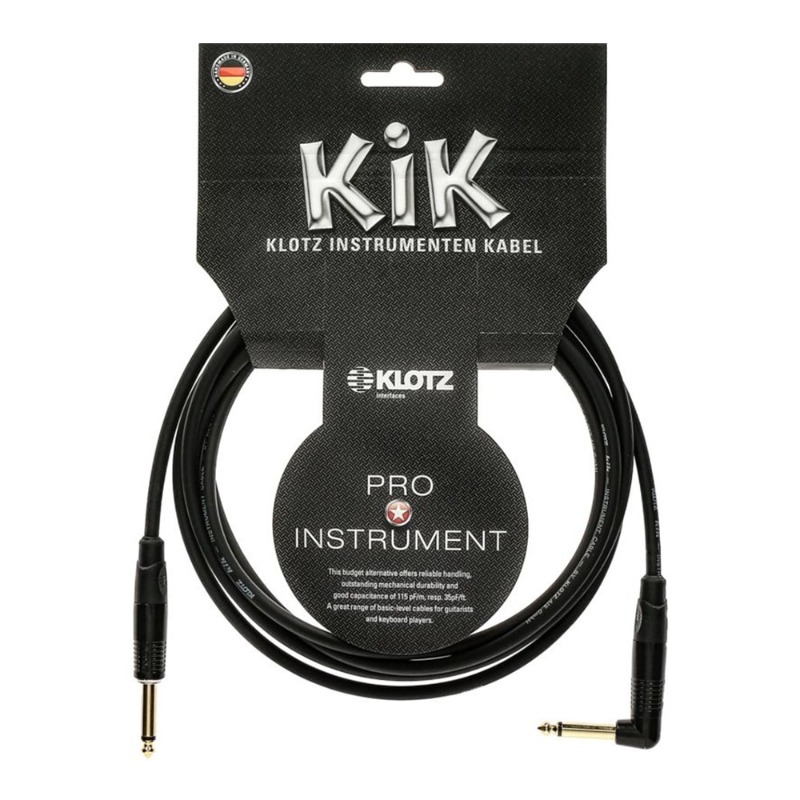 KLOTZ KIK PRO Instrument Guitar Cable 기타 케이블 3M I-L