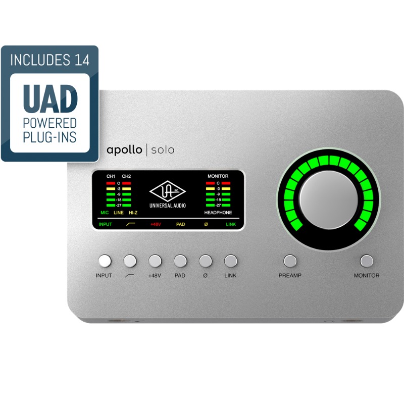 [특별세일] Universal Audio Apollo Solo USB for Windows(정식 수입품)