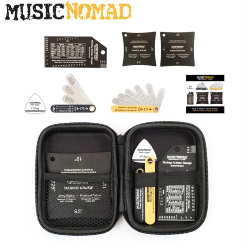 [Music Nomad] Precision Setup Gauge Set - 6 pc. (MN604) - 기타 셋업 체크 툴 셋트