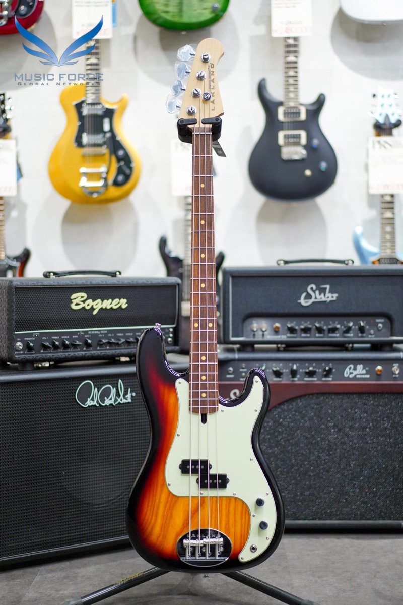 [특별세일] Lakland Skyline 44-64 Standard Vintage P Bass-3 Tone Sunburst w/Indian Laurel FB (2020년산/신품) - 200714186