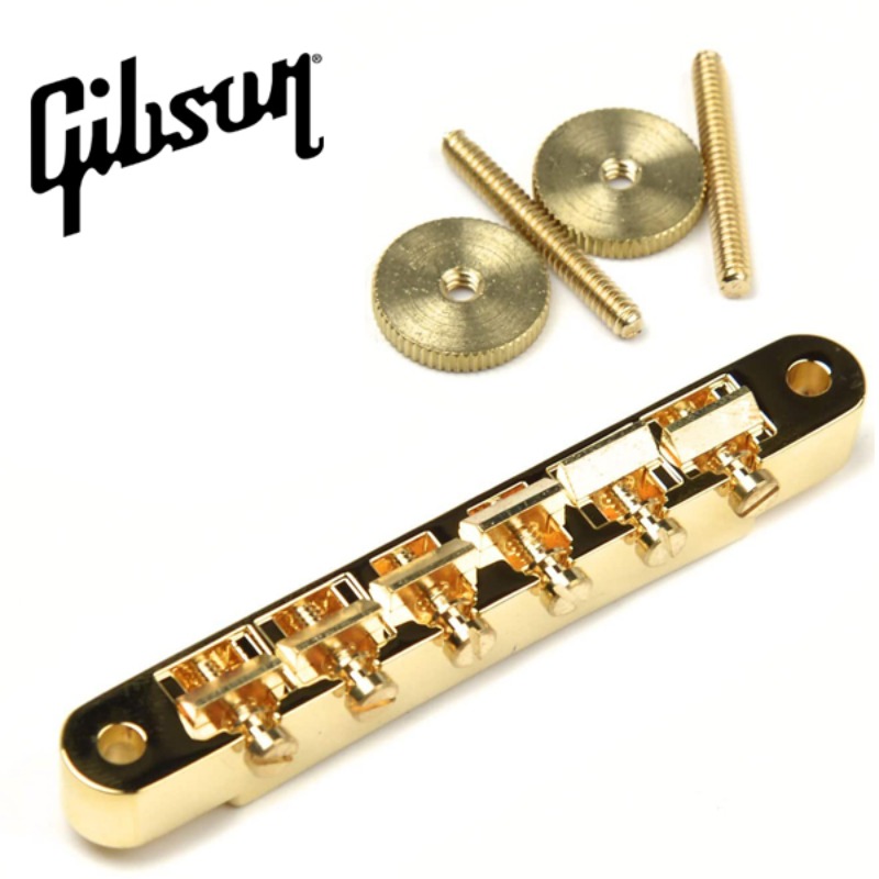 Gibson Historic Non Wire ABR-1 Tune-O-Matic Bridge Gold (PBBR-065)