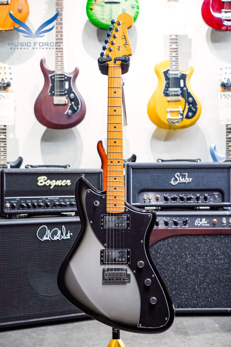 Fender Mexico Player Plus Meteora HH-Silver Burst w/Maple Fingerboard (신품) - MX22051475