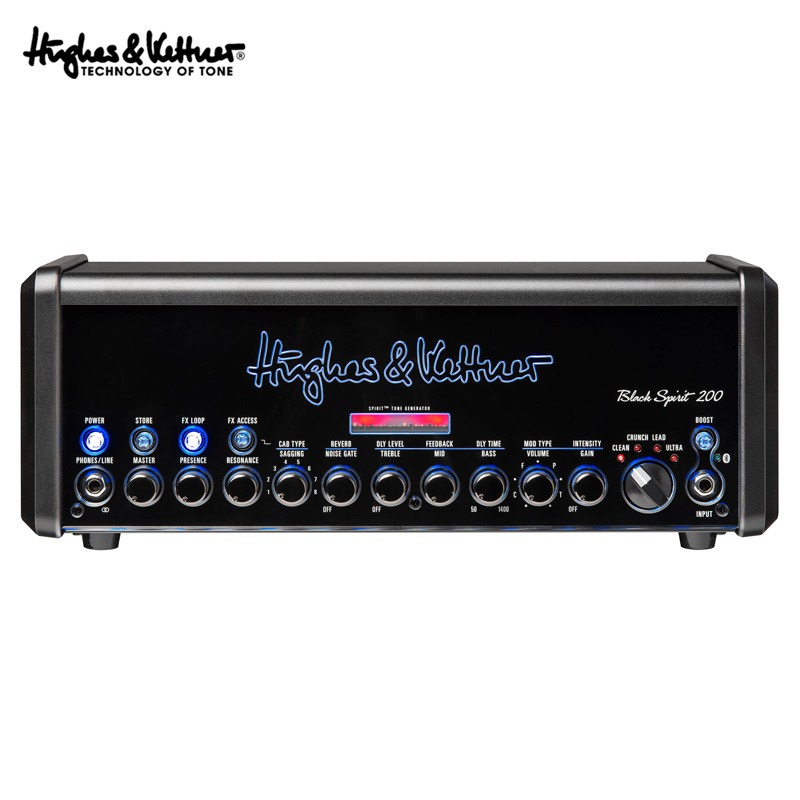 Hughes &amp; Kettner Black Spirit 200 Head (KC전기안전인증완료제품/220V 정식수입품/신품)