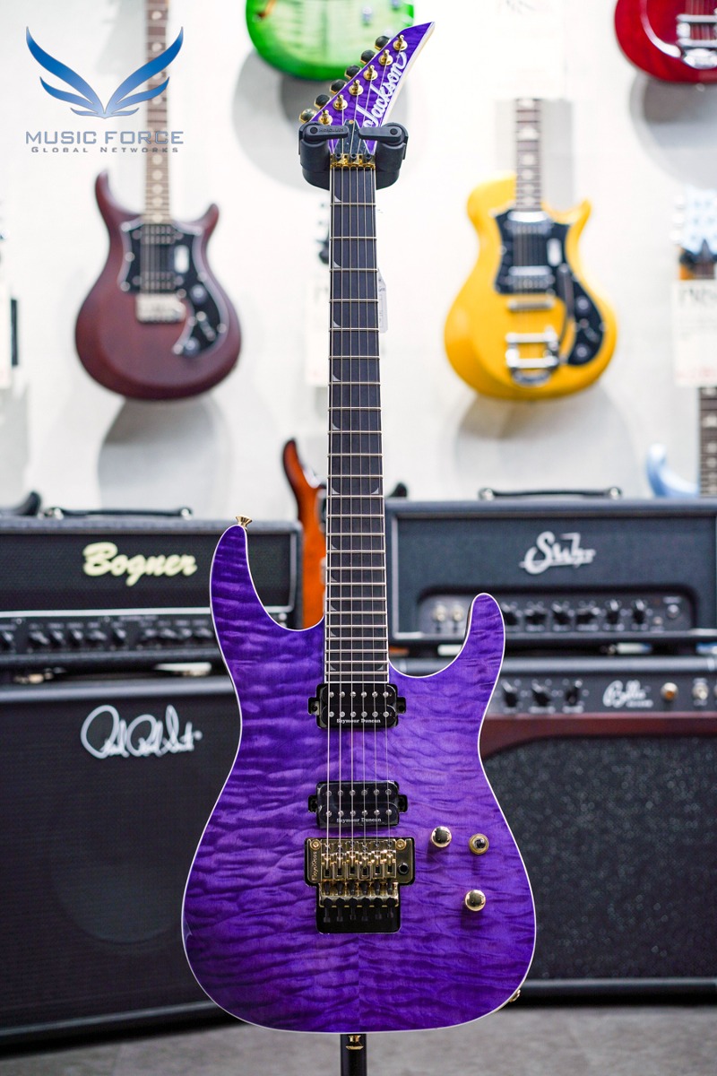 [잭슨 공식대리점/실재고 보유] Jackson Pro Series Soloist SL2Q MAH - Trans Purple (신품) - ISJ2107891