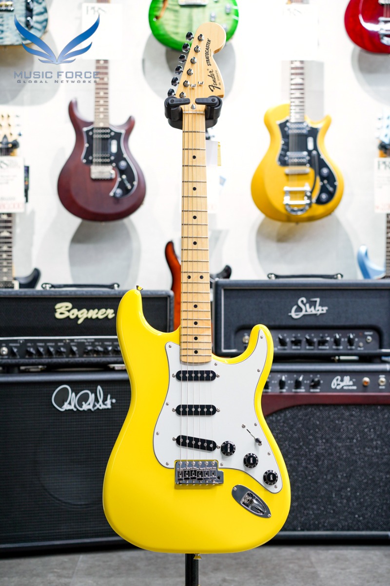 Fender Japan Limited International Color Stratocaster SSS- Monaco Yellow w/Maple FB (신품) - JD22014782