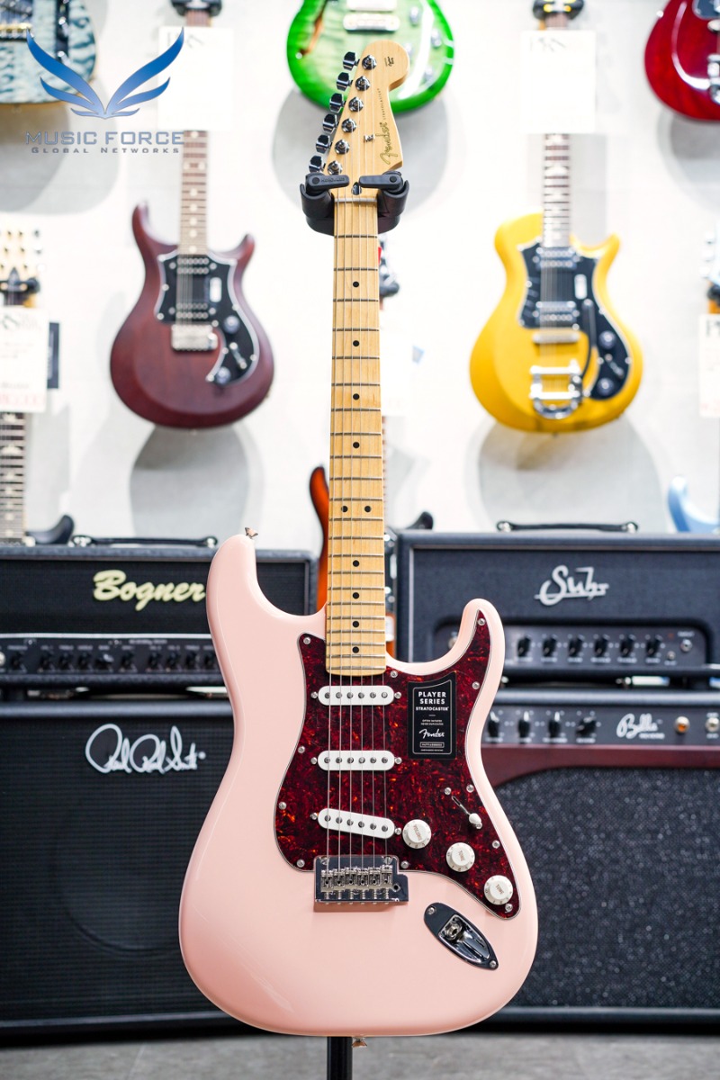 Fender Mexico Player Series Limited Edition Stratocaster SSS-Shell Pink w/Maple FB (신품) 펜더 멕시코 플레이어 스트라토캐스터 - MX22228491