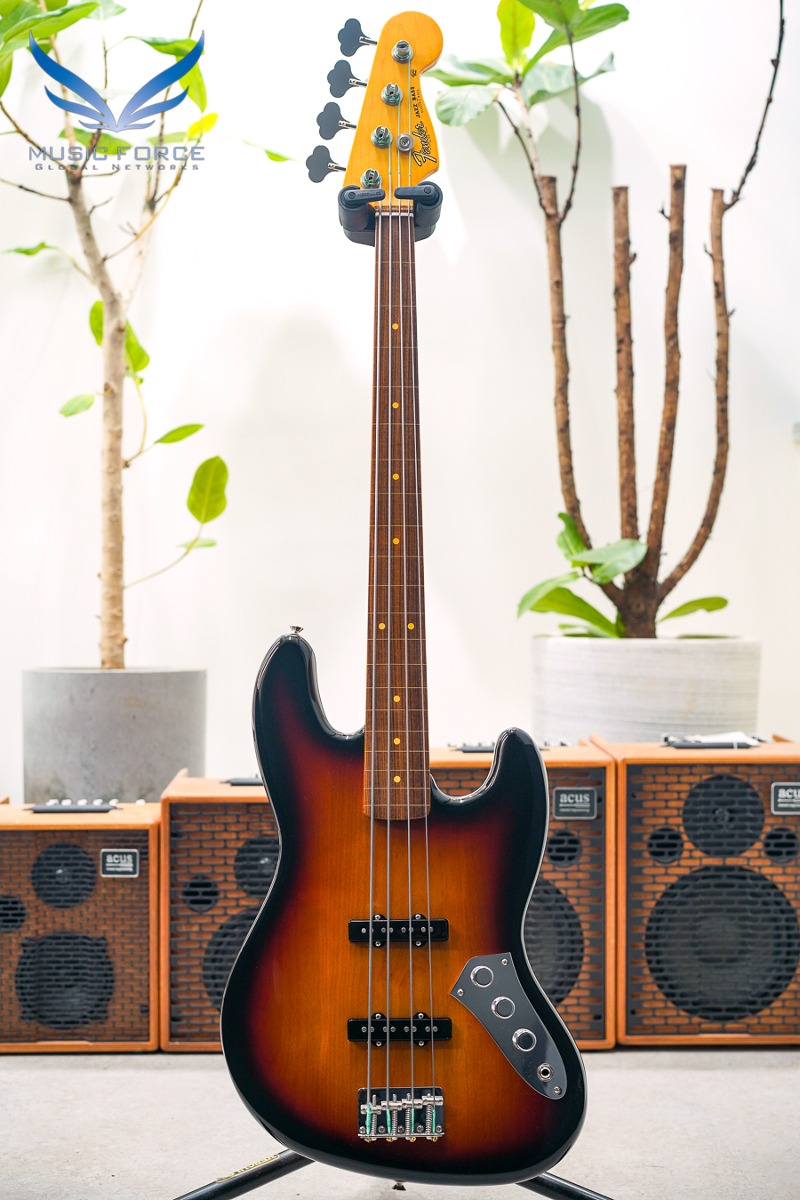 Fender USA Artist Series Jaco Pastorius Fretless Jazz Bass-3TSB w/Pau Ferro FB (신품) 펜더 아티스트 자코 파스토리우스 시그니처 - T903649