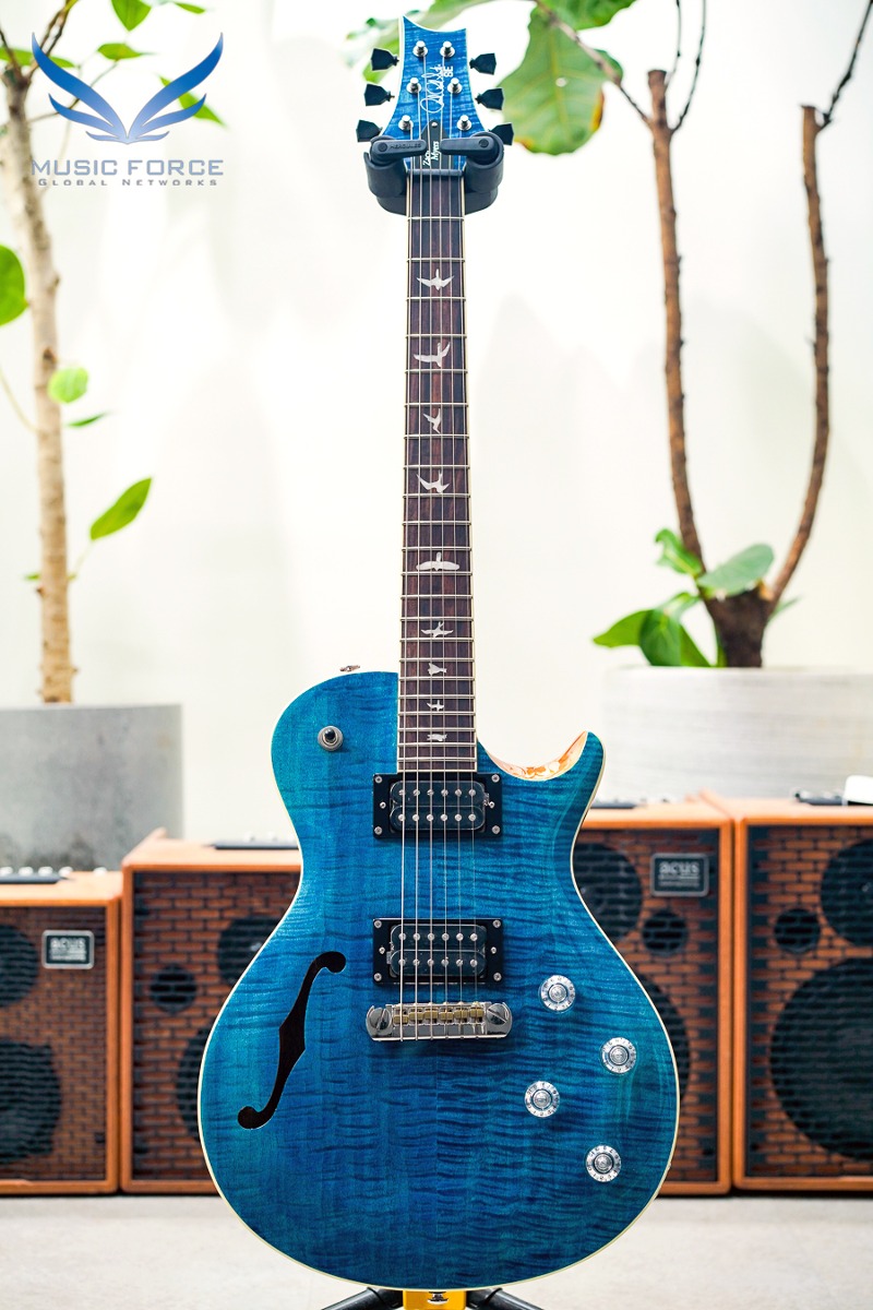 [2024 Summer Sale! (~7/31까지)] PRS SE 2023 Model Zach Myers Signature Semi Hollow (New Violin Top Carve)-Myers Blue (신품) - CTIF032880